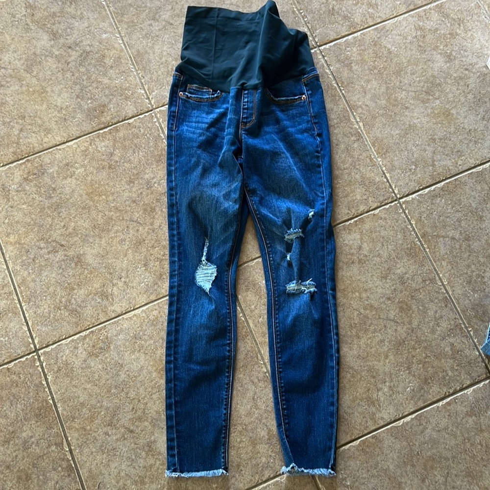 Indigo Poppy Maternity size S